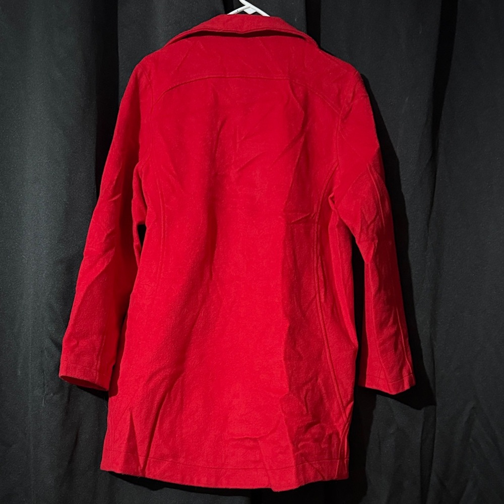 Pendleton Bright Red Wool Coat - image 2